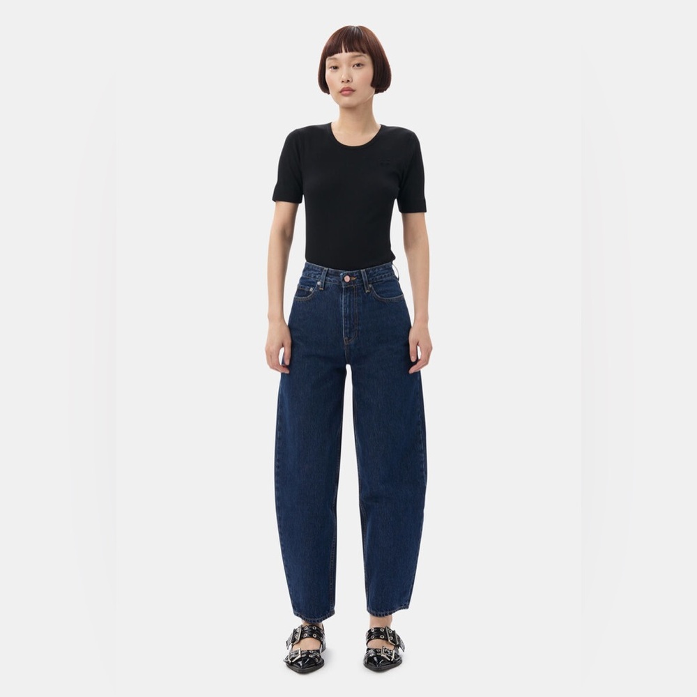 Ganni ‘Stary’ Barrel Leg Jeans